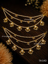 Classic Kundan & Pearl Drop Mattal Set