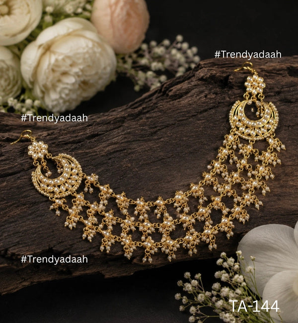 Multi-Strand Kundan Juda Chain