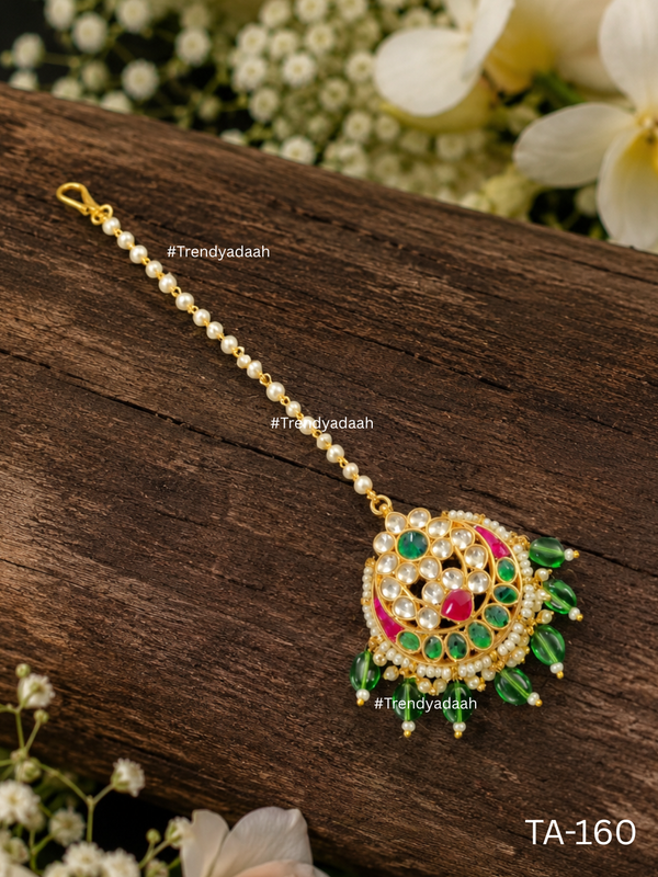 The Emerald Chandbali Tikka
