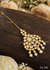 Teardrop Kundan & South Sea Pearl Maang Tikka