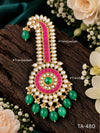 The Mayur-Paisley Kundan Kalgi