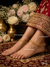 Festive Aura Gold Chain Payal