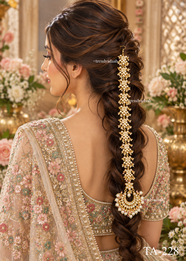 The Floral Crescent Drop