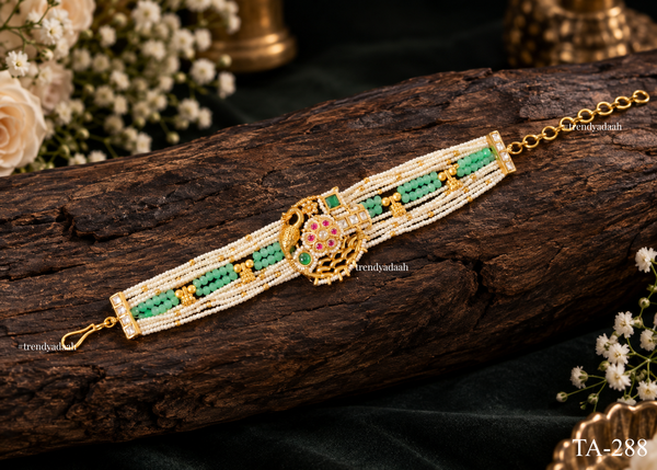 The Peacock Crest Multi-Weave Strand