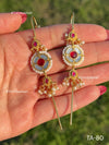 Traditional Pachi Kundan Earpin