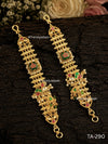Ratnavali Paachi Ear Chains