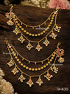 Devi Kempu Ear Chains