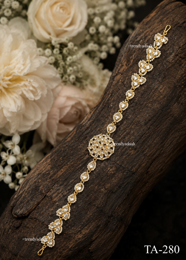 Micro-Pearl Medallion