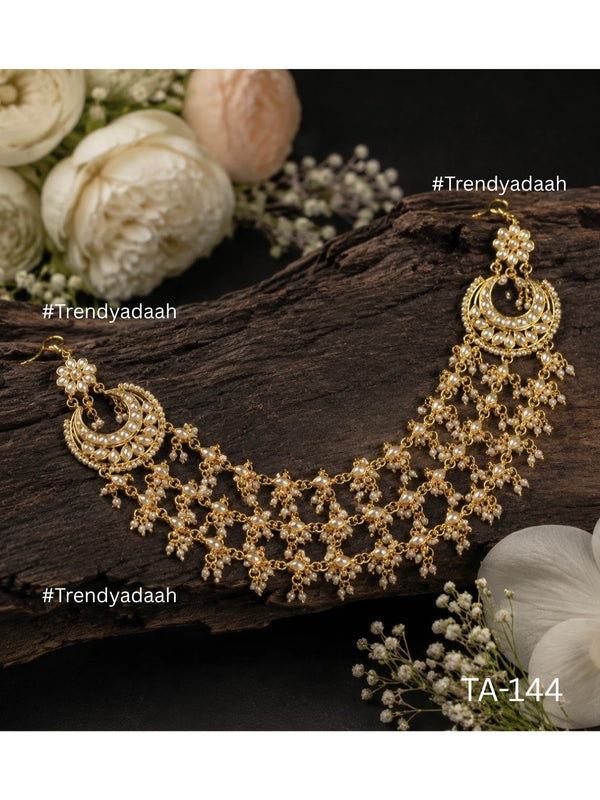 Multi-Strand Kundan Juda Chain