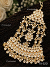 Floral Lattice Kundan Passa