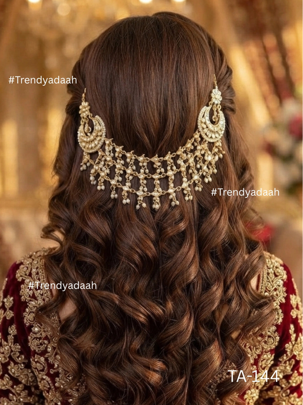 Multi-Strand Kundan Juda Chain