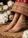 Paachi Kundan Anklet