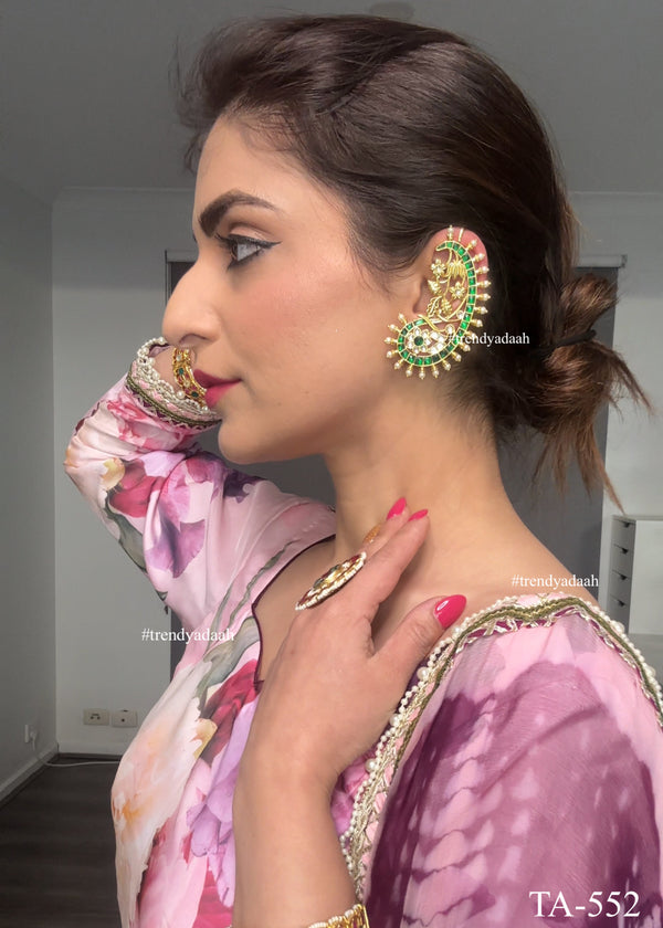 Ornate Arc Earcuff