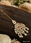 Teardrop Kundan & South Sea Pearl Maang Tikka