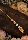 Teardrop Minimalist Kundan Maang Tikka