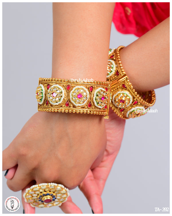 The Mughal Rosette Kadas