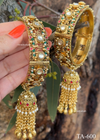 Sacred Swastik Temple Kundan & Latkan Kaleera Kadas