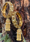 Sacred Swastik Temple Kundan & Latkan Kaleera Kadas
