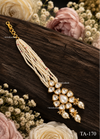 Multi-Strand Pearl Band Kundan Maang Tikka