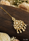 Teardrop Kundan & South Sea Pearl Maang Tikka
