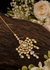 Cluster Kundan & Pearl Drop Maang Tikka