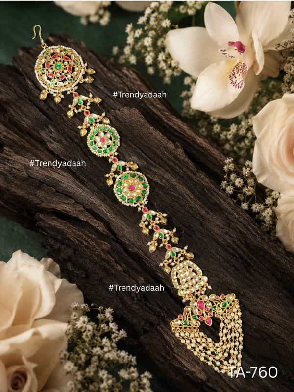 Paachi Kundan Braid