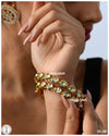 Pure Kundan kade -Teardrop Shape