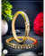 Gold Plated Uncut Kundan kade