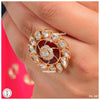 The Mayura Enamel Ring