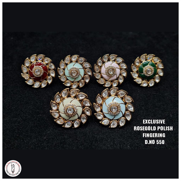 The Mayura Enamel Ring